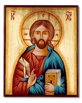 Ikone Christus Pantokrator 32 x 44 cm handgemalt