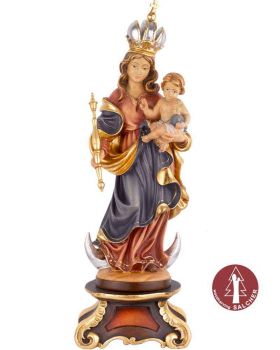 Marienfigur Patrona Bavaria mit Standkonsole 38 cm