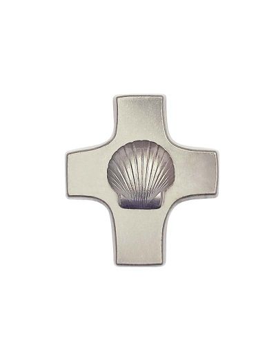 Pilgerkreuz 2,5x2,5 cm im Holzkästchen - 25 Stück
