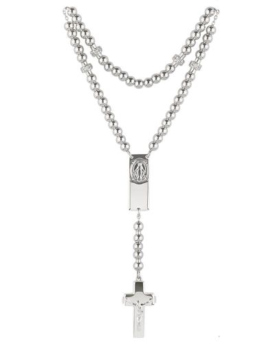 Preview: Rosalet Rosenkranz Armband in Sterling Silber Gr. S