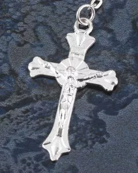 Rosenkranz Schutzengel filigrane Kugeln 6 mm Ø