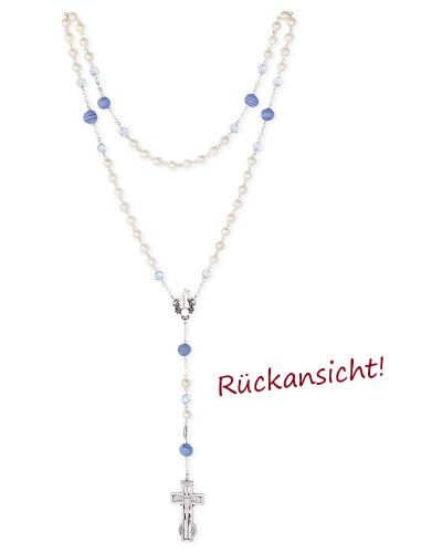 Lourdes Rosenkranz mit Murano Perlen 8 mm Ø