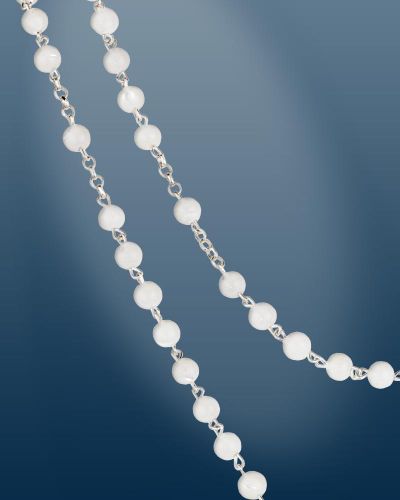 Preview: Rosenkranz Perlmutt 4 mm Ø Perlen im Geschenketui