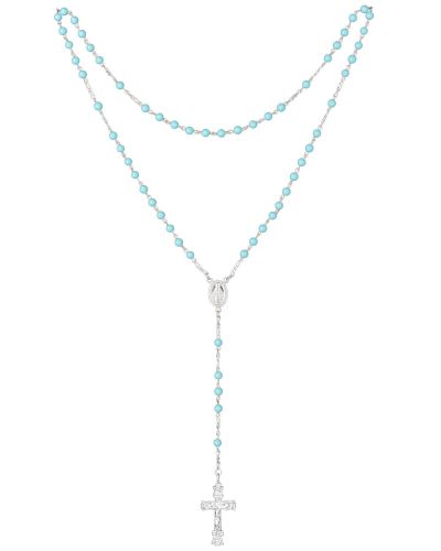 Rosenkranz Türkis 6 mm Ø Perlen im Geschenketui