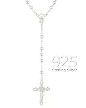 Rosenkranz echt Silber 925 kleine Perlen 4 mm Ø
