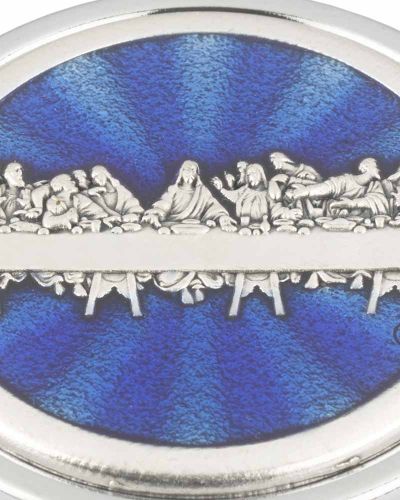 Rosenkranzdose Abendmahl für Perlen bis 5 mm Ø