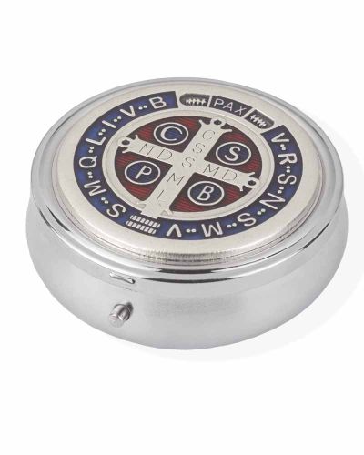 Rosenkranz Etui "Benedikt" Email für 4 mm Ø Perlen