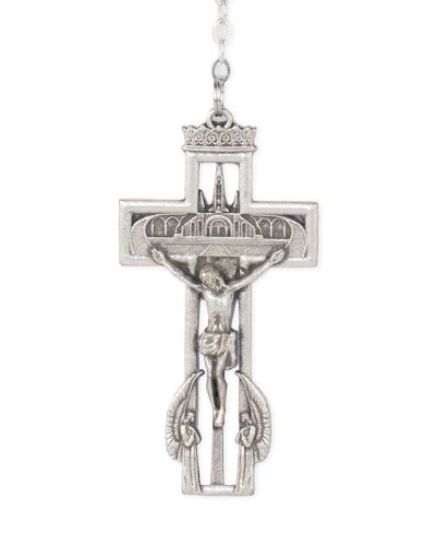 Preview: Lourdes Rosenkranz mit Murano Perlen 8 mm Ø