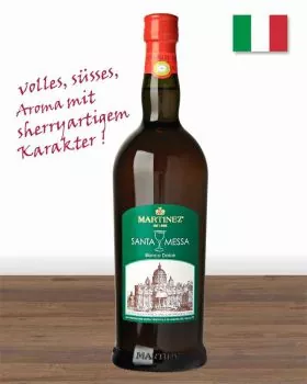 Santa Messa, Bianco Dolce Sizilien 1 Liter 16 % Vol.