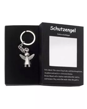 Schutzengel Schlüsselanhänger Figur 3 cm