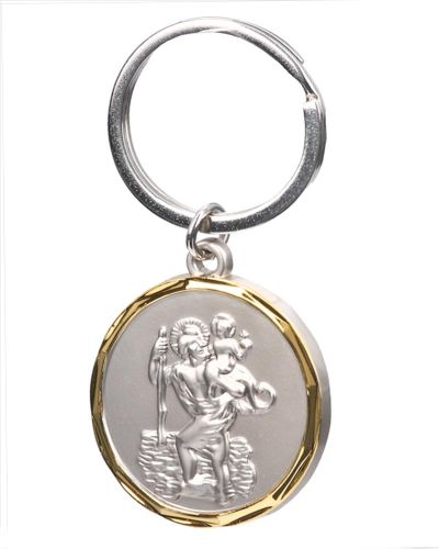 Christopherus Schlüsselanhänger 8 x 3 cm