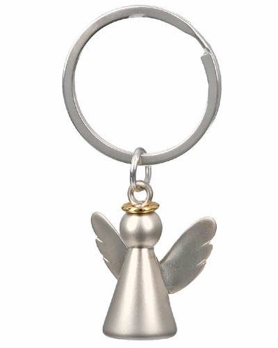 Schutzengel Schlüsselanhänger, mit Schlüsselring