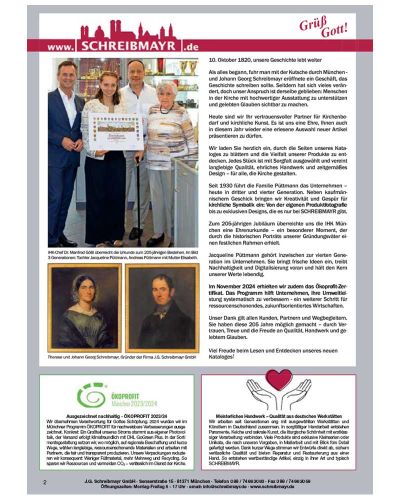 Preview: SCHREIBMAYR 2026/27 Kirchenbedarf Hauptkatalog