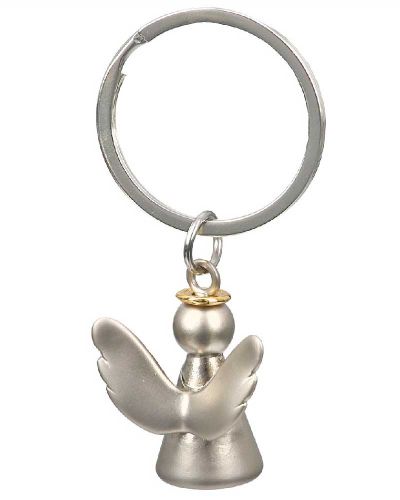 Preview: Schutzengel Schlüsselanhänger, mit Schlüsselring