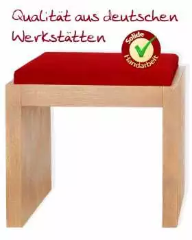 Ministrantensedilie aus Buche natur - hell