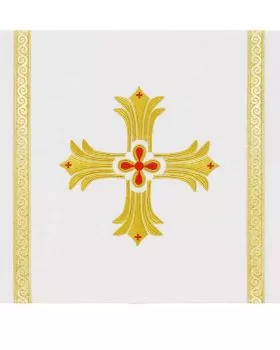 Segensvelum 300 x 50 cm mit gesticktem Kreuz