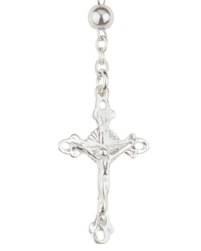 Rosenkranz, echt Silber, kleine Perle mit 5 mm Ø