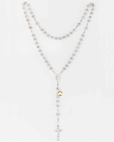 Rosenkranz 925 Sterling Silber Perlen Svarowski