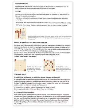 Brettspiel aus Naturholz Lass die Kirche im Dorf!