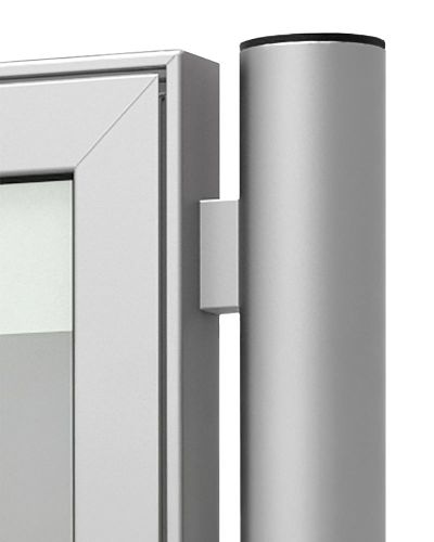 Standbeine 2 m für Premium-Schaukasten, rund