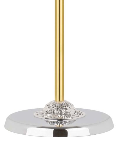 Preview: Vortragekreuz vergoldet 42 x 70 cm mit Stange 160 cm