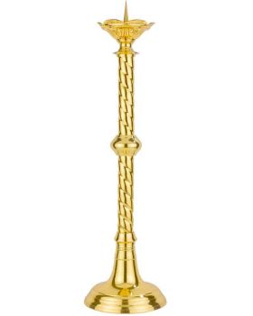 Altarleuchter Messing klassisch 56 cm hoch
