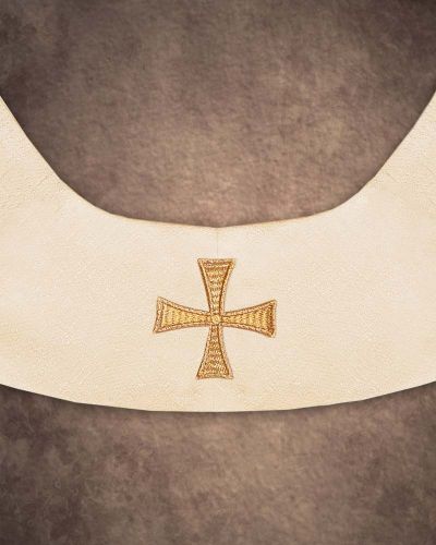 Preview: Marienstola mit gestickten Mariensymbolen 130 cm