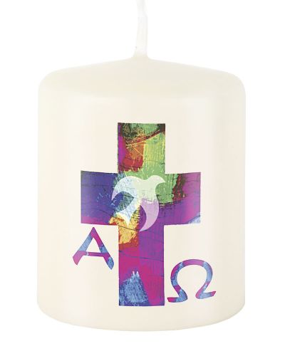 96 Lichterbecher der Passion mit Kerzen 60 x 50 mm