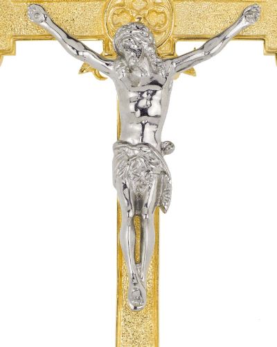 Preview: Vortragekreuz 65 x 31 cm neugotische Form