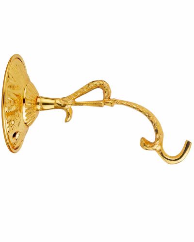 Wandhalter vergoldet 13cm für Ikonenampel
