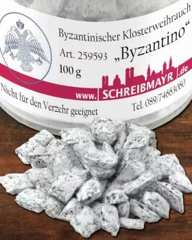 Byzantinischer Weihrauch geschnitten 100 g im Glas