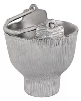 Tragweihkessel Aluminium 11,5 cm hoch, 12 cm Ø