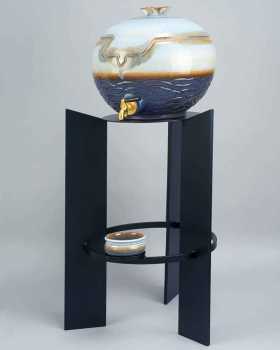 Weihwasserbehälter Keramik Wasser & Hl. Geist Symbol
