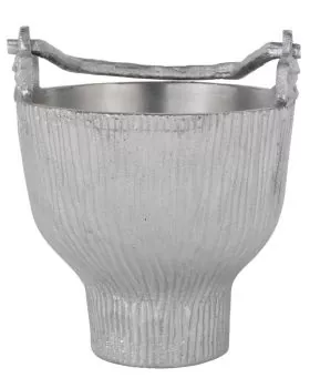 Tragweihkessel Aluminium 11,5 cm hoch, 12 cm Ø