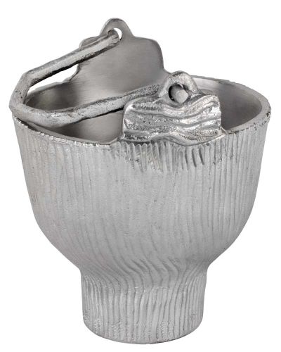 Tragweihkessel Aluminium 11,5 cm hoch, 12 cm Ø