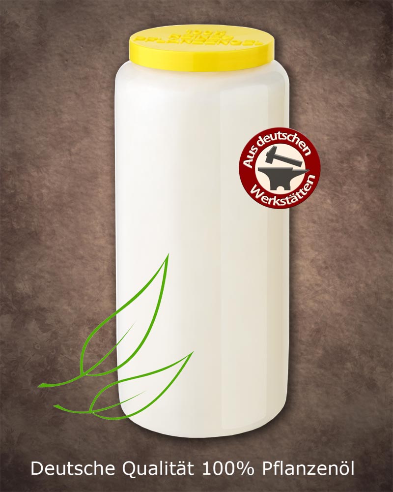 Grabkerze 'Einmal Sehen Wir Uns Wieder' - Langlebige Gedenkkerze Mit 70-90 Std. Brenndauer