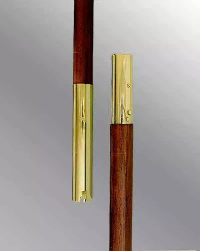 Bannerstange 30 mm Ø Holz, Länge 280 cm teilbar