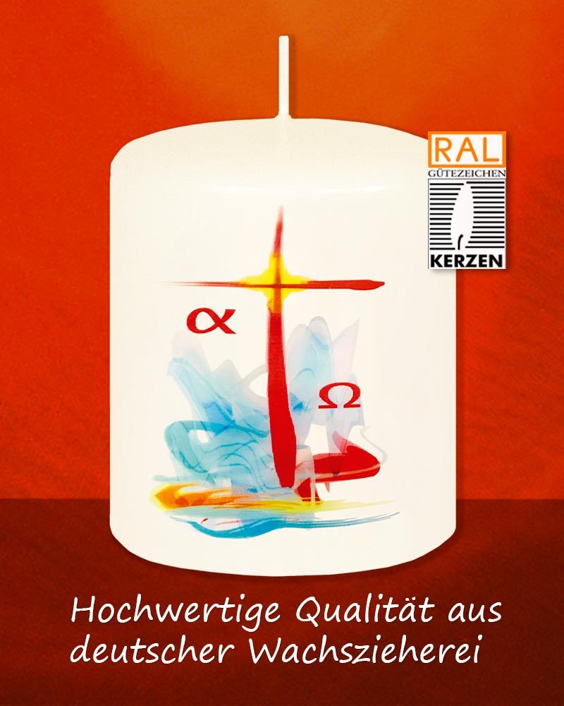 50 Osterkerzen 60 x 50 mm Licht & Wasser A + O
