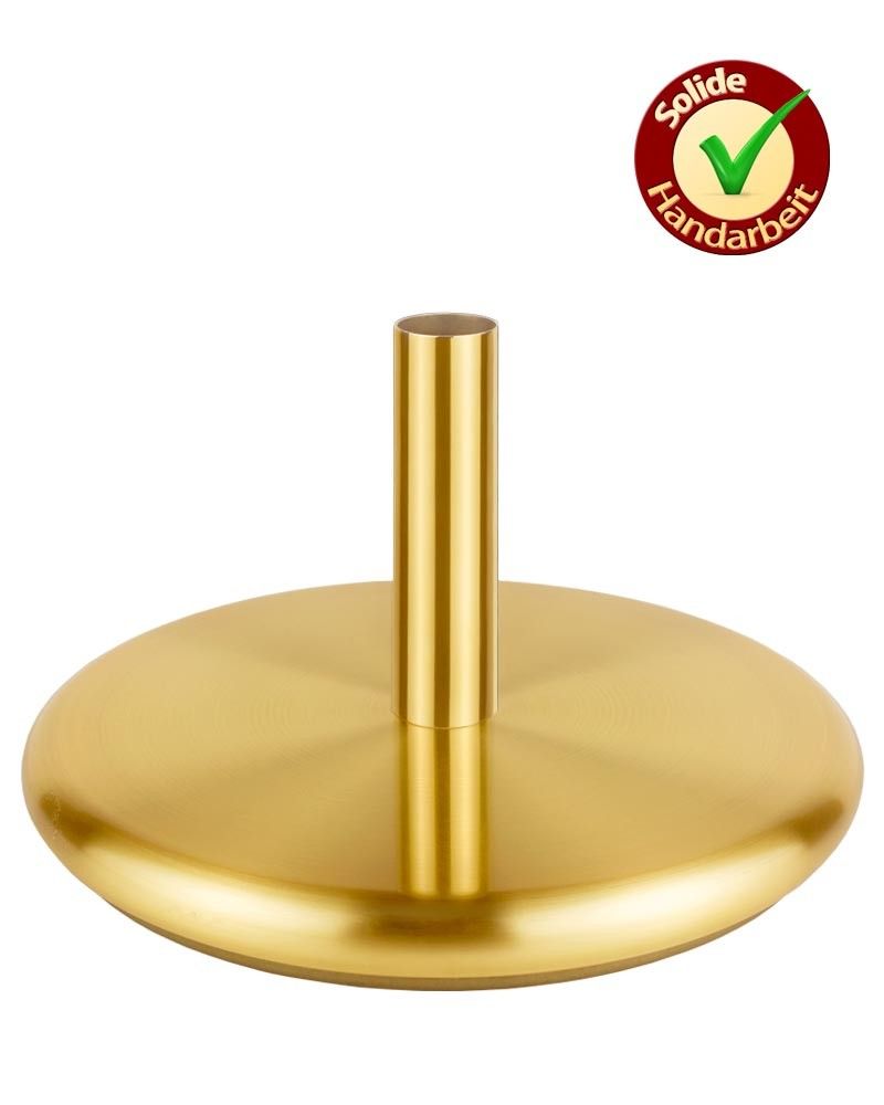 Ständer für Vortragekreuz Messing, 32 cm Ø *optische Macken*