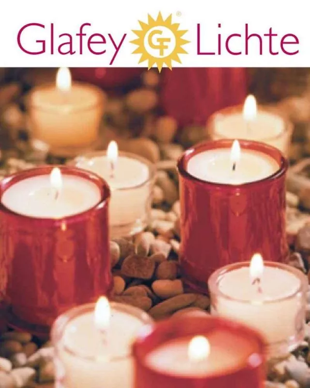 5 St. Ursula Teelichte Glafey 24 Stunden Brenndauer 5 St. Ursula Teelichte Glafey 24 Stunden Brenndauer