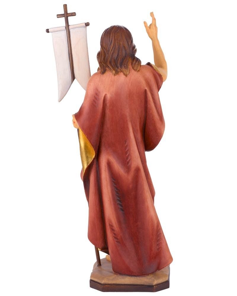 Auferstehungs Christus 46 cm, holzgeschnitzt, handbemalt