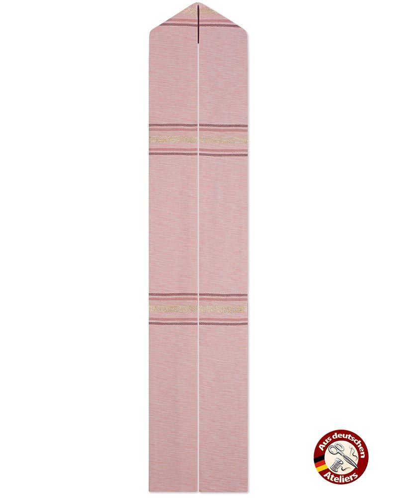 Stola ROSA Handwebstoff eingewebtes Japangold 140 cm lang