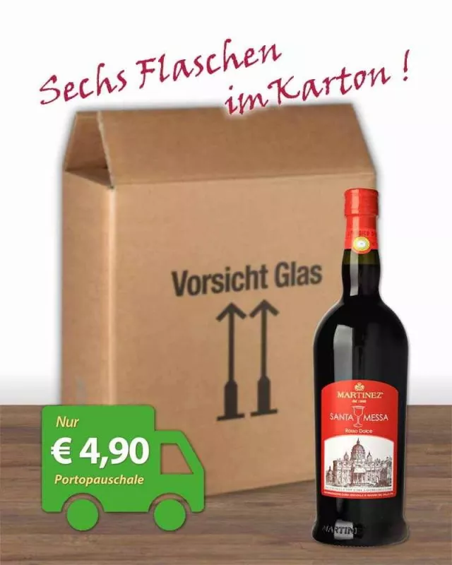 Santa Messa 16 % Vol. Flasche 1 Ltr. ROSSO DOLCE