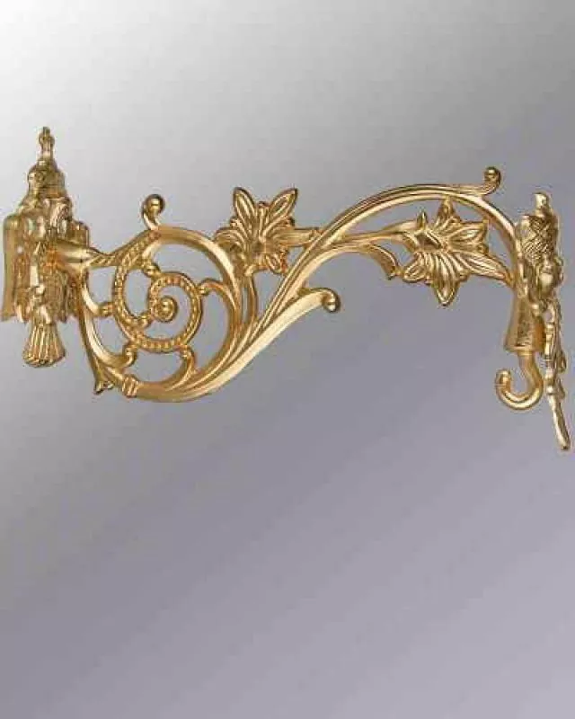Wandarm für Ewiglicht, barock 26 cm Ausladung