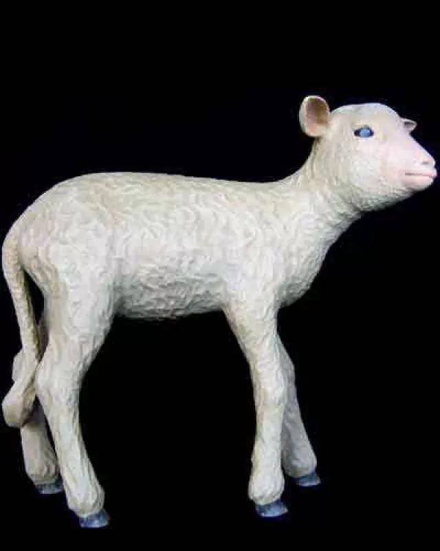 Lamm stehend, passend für 180 cm Figuren