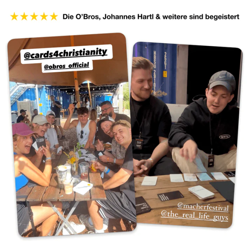 Cards for Christianity, 50 Fragen und 200 Antworten