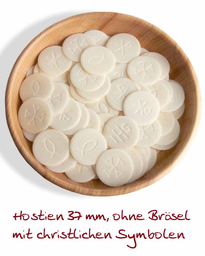750 Brothostien im Behälter 38 mm Ø 1,7 mm stark