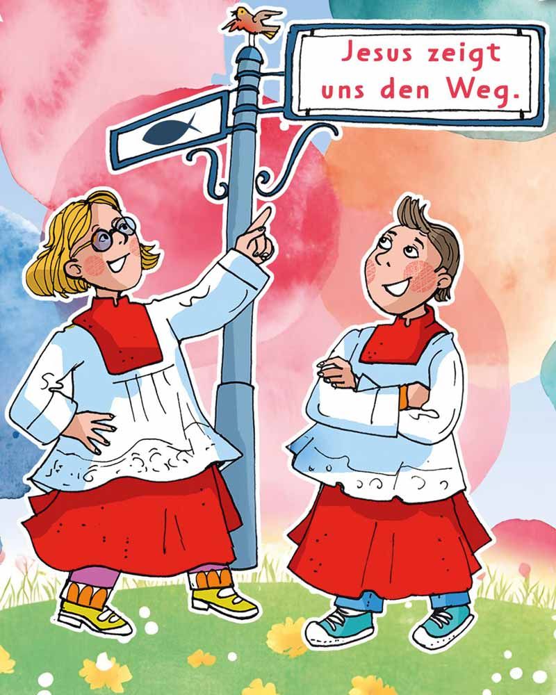 Ministranten-Wandkalender 2027, 13 Blatt