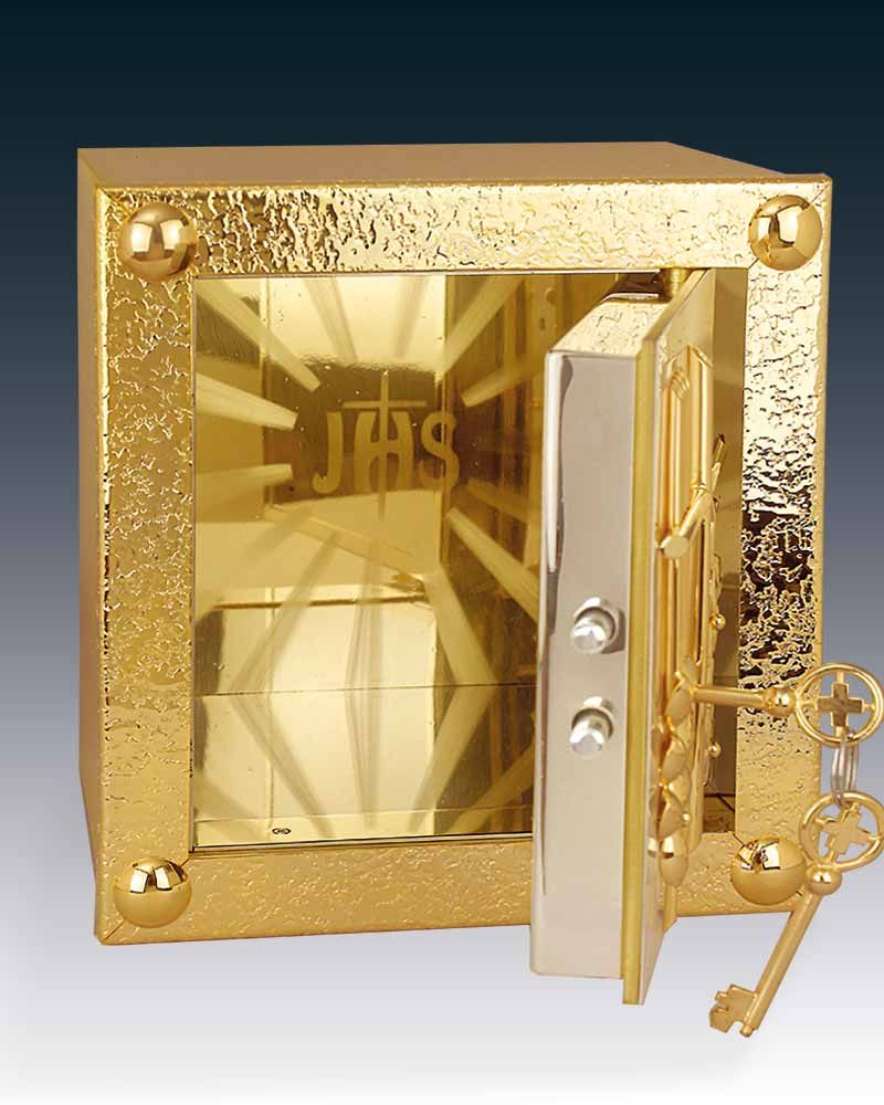 Tabernakel JHS 34x34x28 cm mit LED Beleuchtung