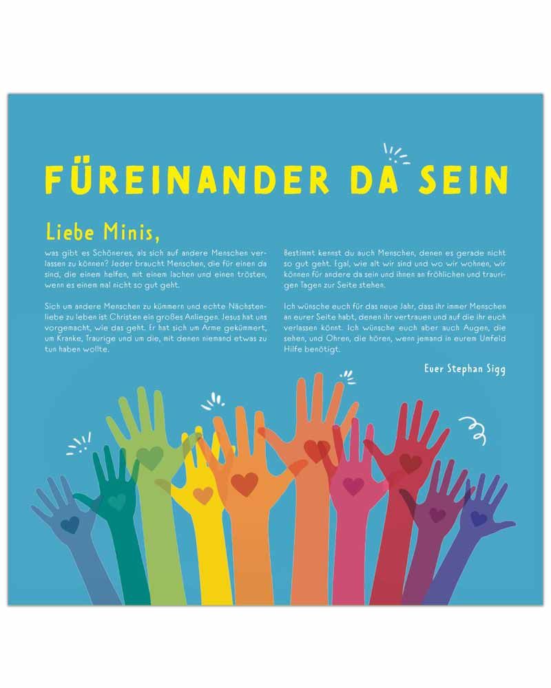 Ministranten-Wandkalender 2027, 13 Blatt